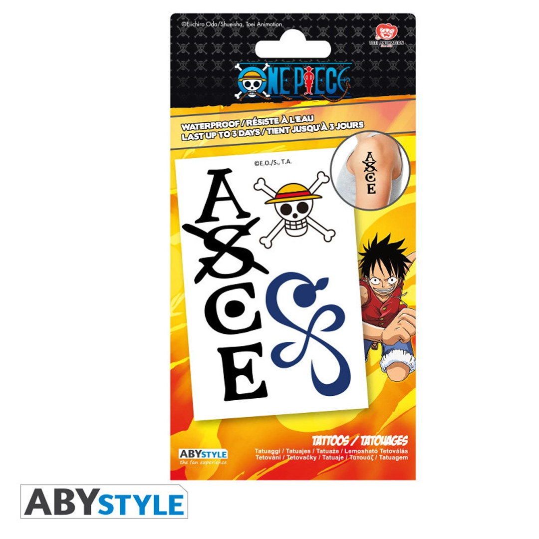 Abysse | One Piece - Tattoos (15 x 10cm)