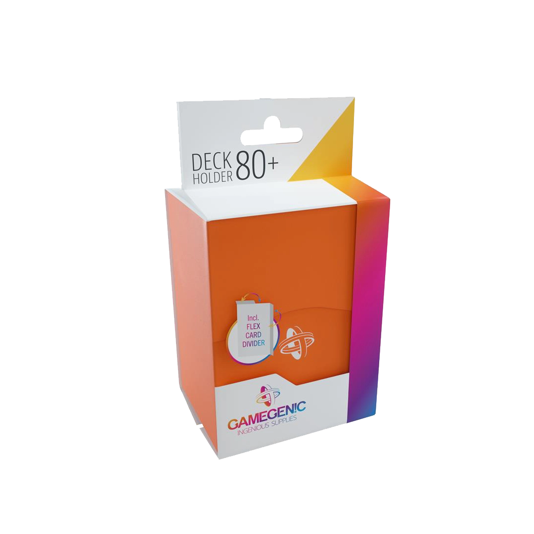 Gamegenic - Deckbox Deck Holder 80+ - Orange