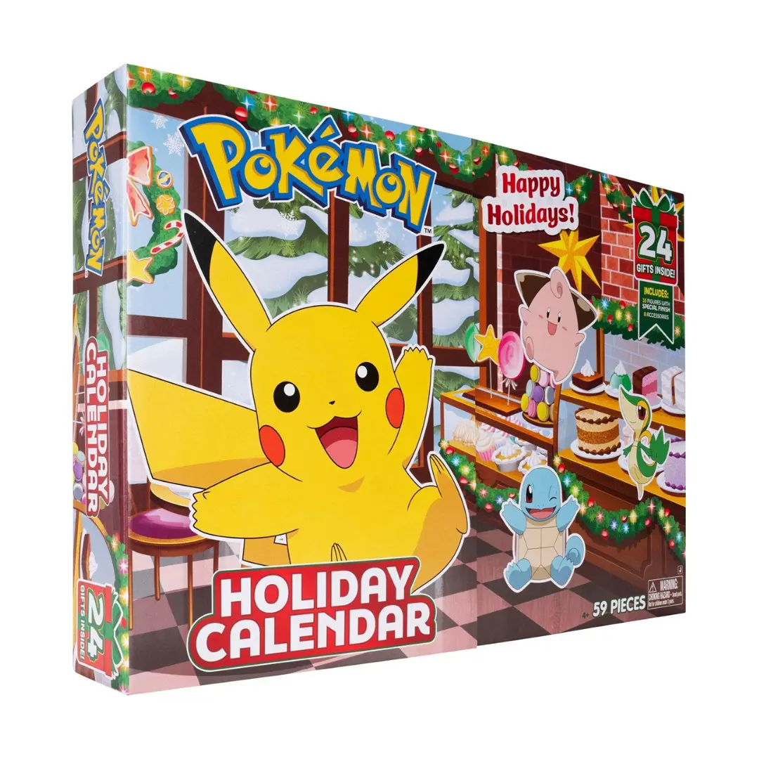 Jazwares: Pokémon Weihnachtskalender 2025 (EN)