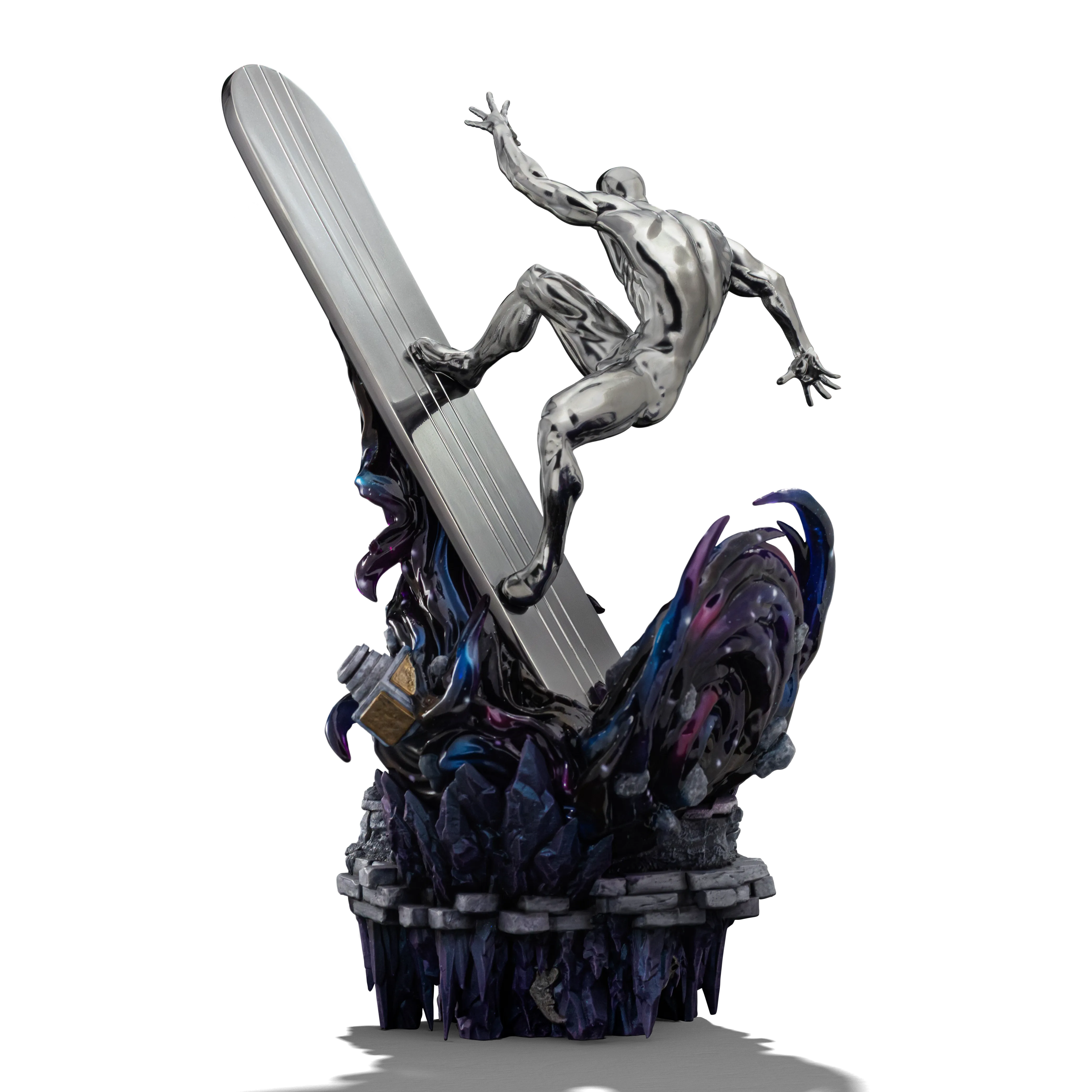 Iron Studios: Silver Surfer - Infinity Gauntlet Diorama Art Scale 1/10