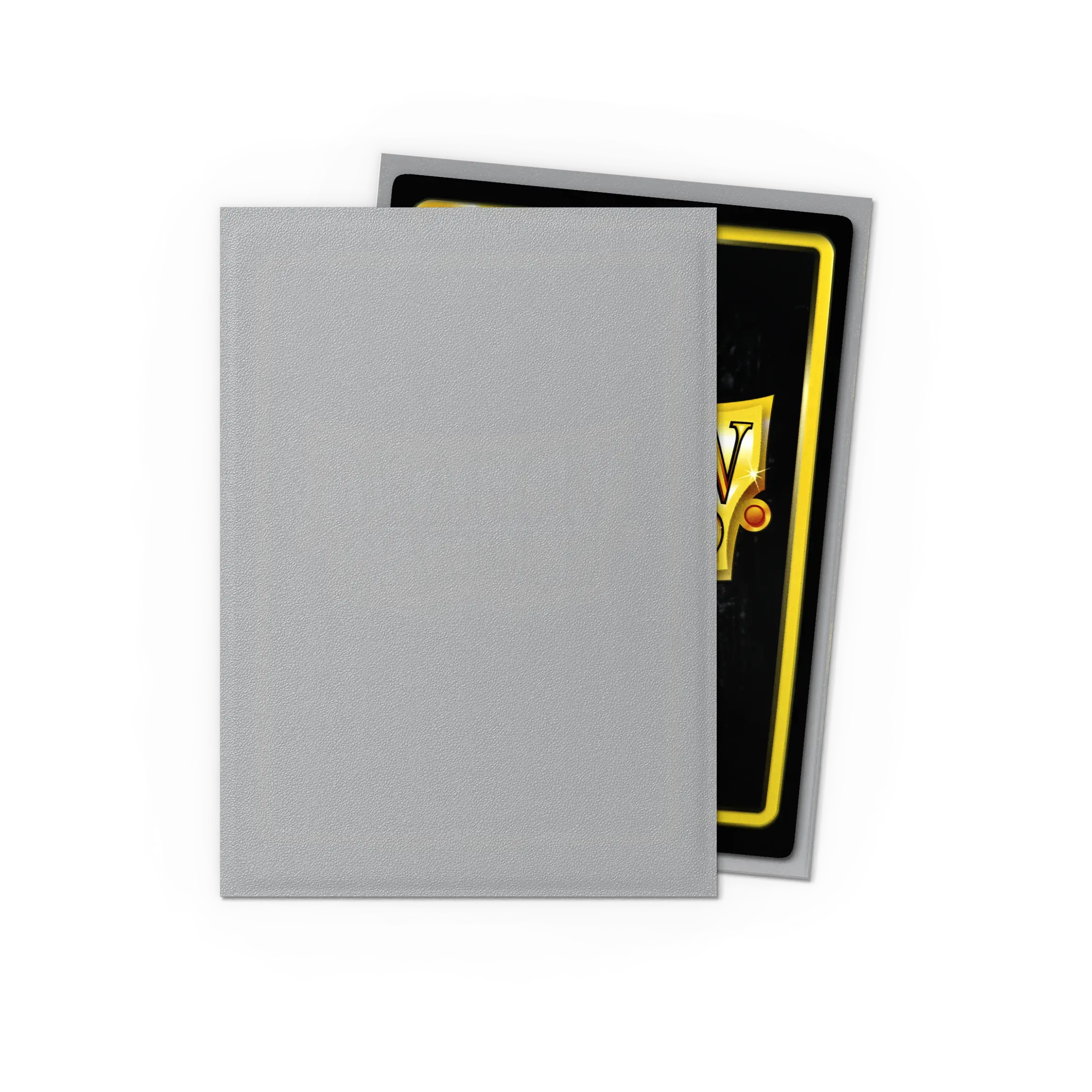 Dragon Shield: Silver - Matte Sleeves - Standard Size