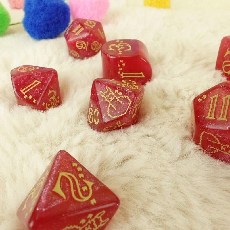 Q Workshop | Puffy | Llama Dice Set