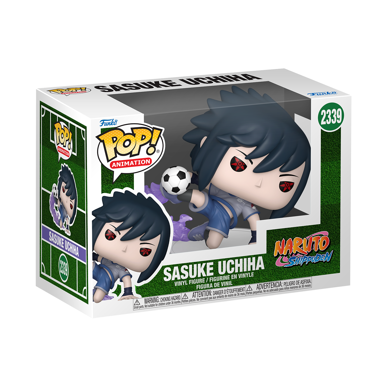 POP! Animation | Sasuke Uchiha (Soccer) | Naruto: Shippuden