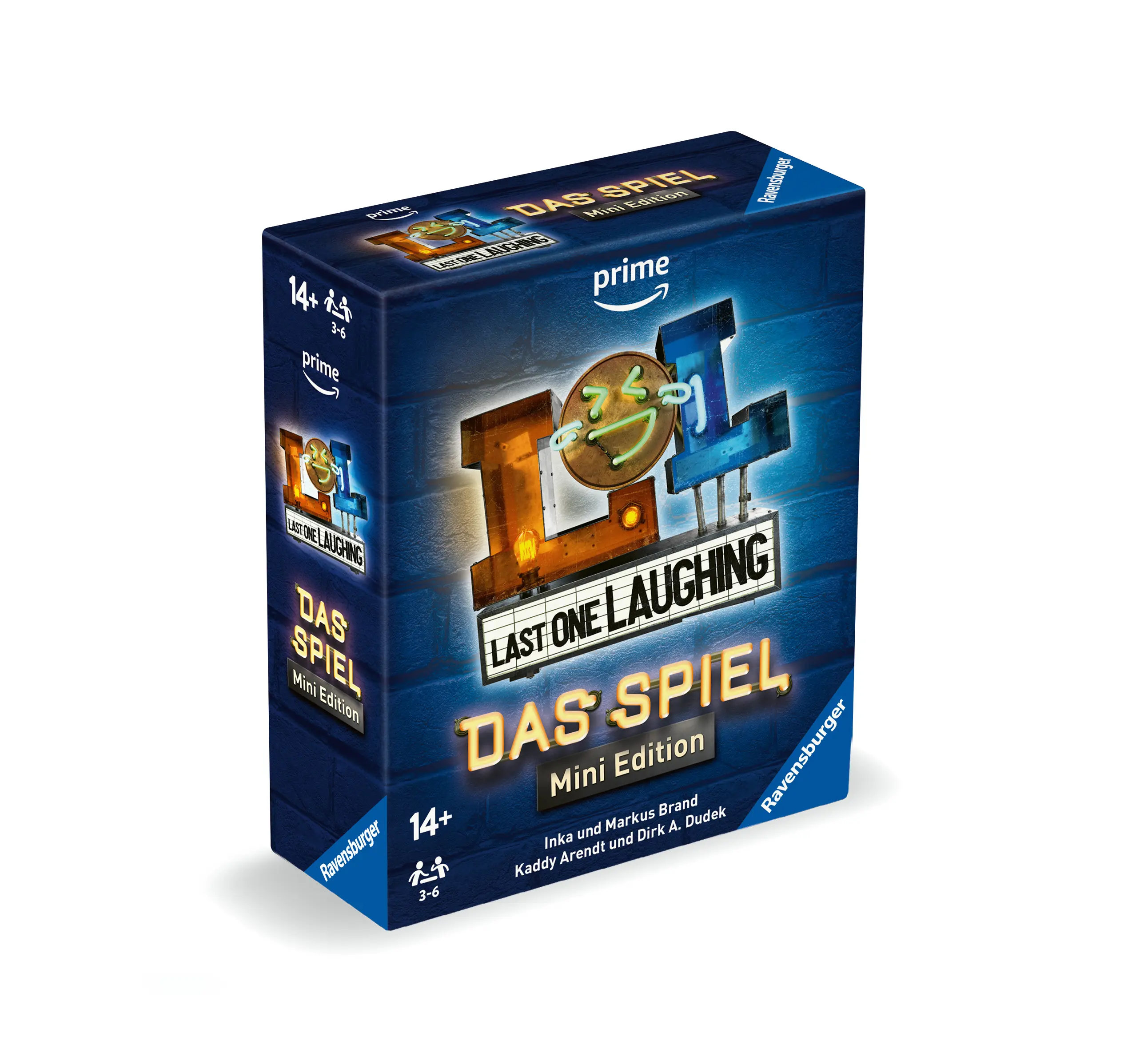 Ravensburger | Last one Laughing Das Spiel Mini Edition | Partyspiel