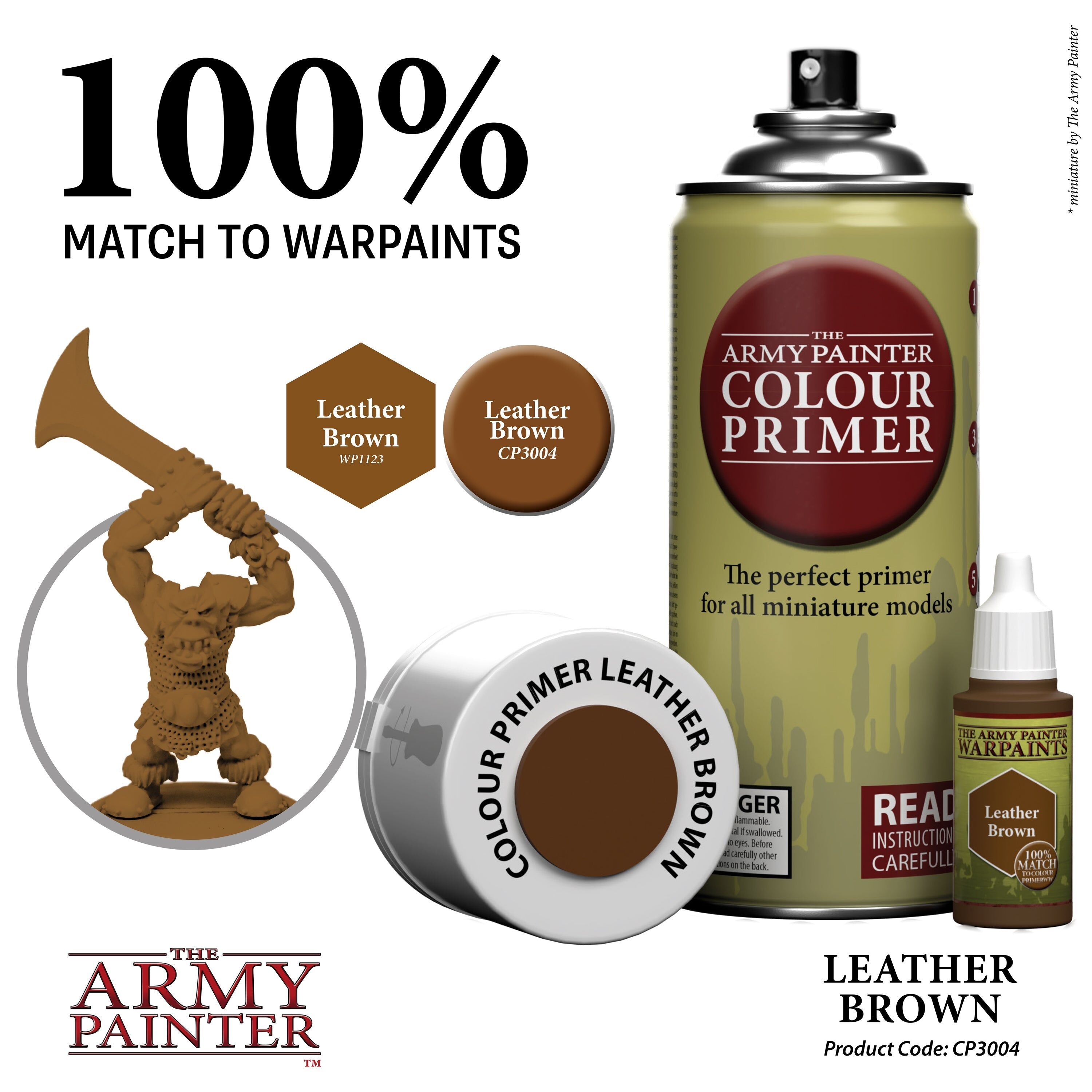 The Army Painter - Leather Brown - Colour Primer