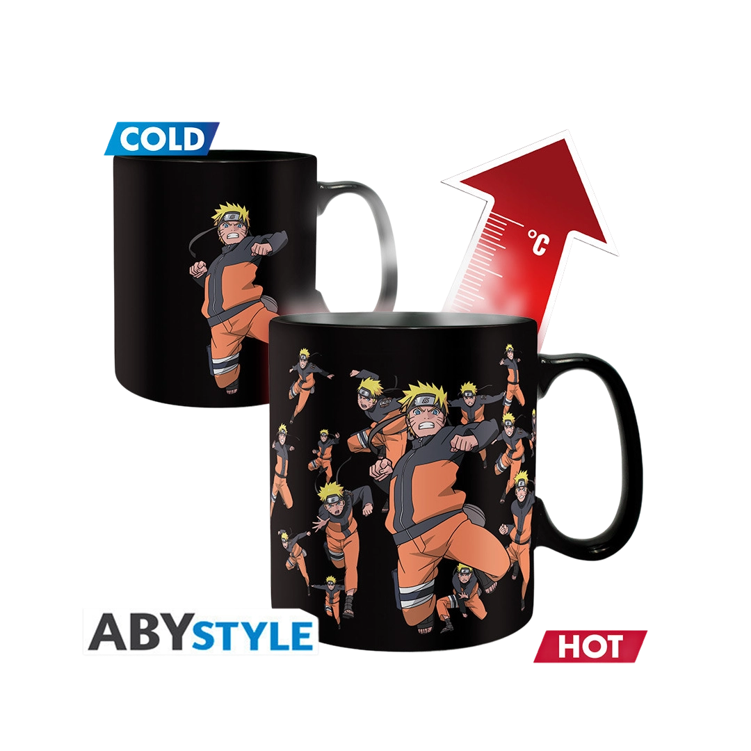 Abysse: Naruto Shippuden Mug HeatChange - Multicloning 460 ml