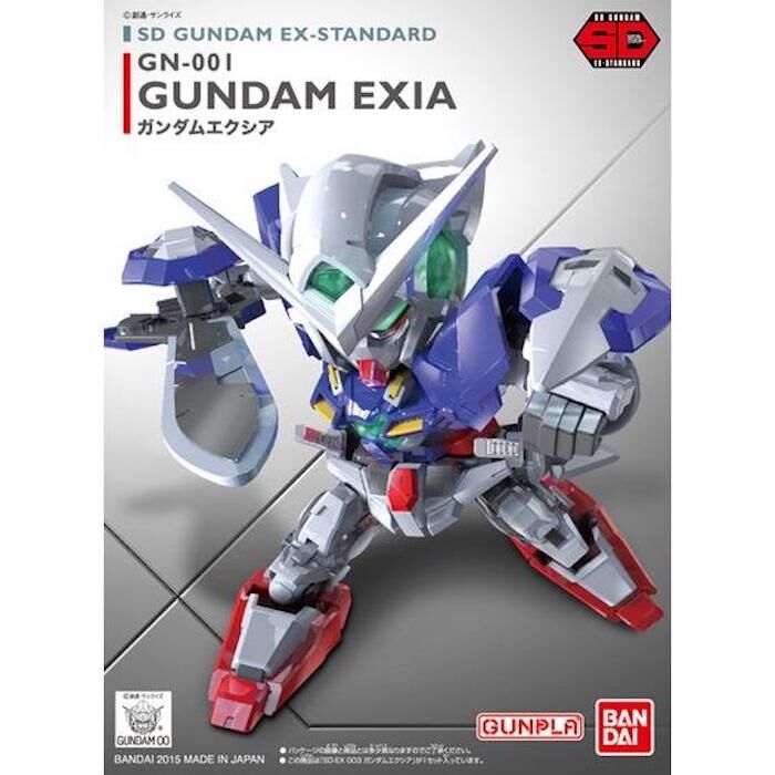 Bandai | SD GN-001 Gundam Exia | SD Gundam Sangokuden Brave Battle Warriors