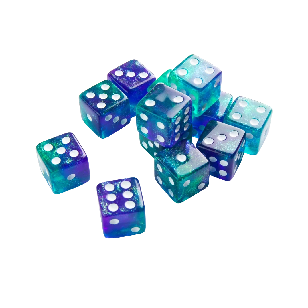 Gamegenic | RPG Dice Set | Galaxy Series Neptune D6 (36pc)