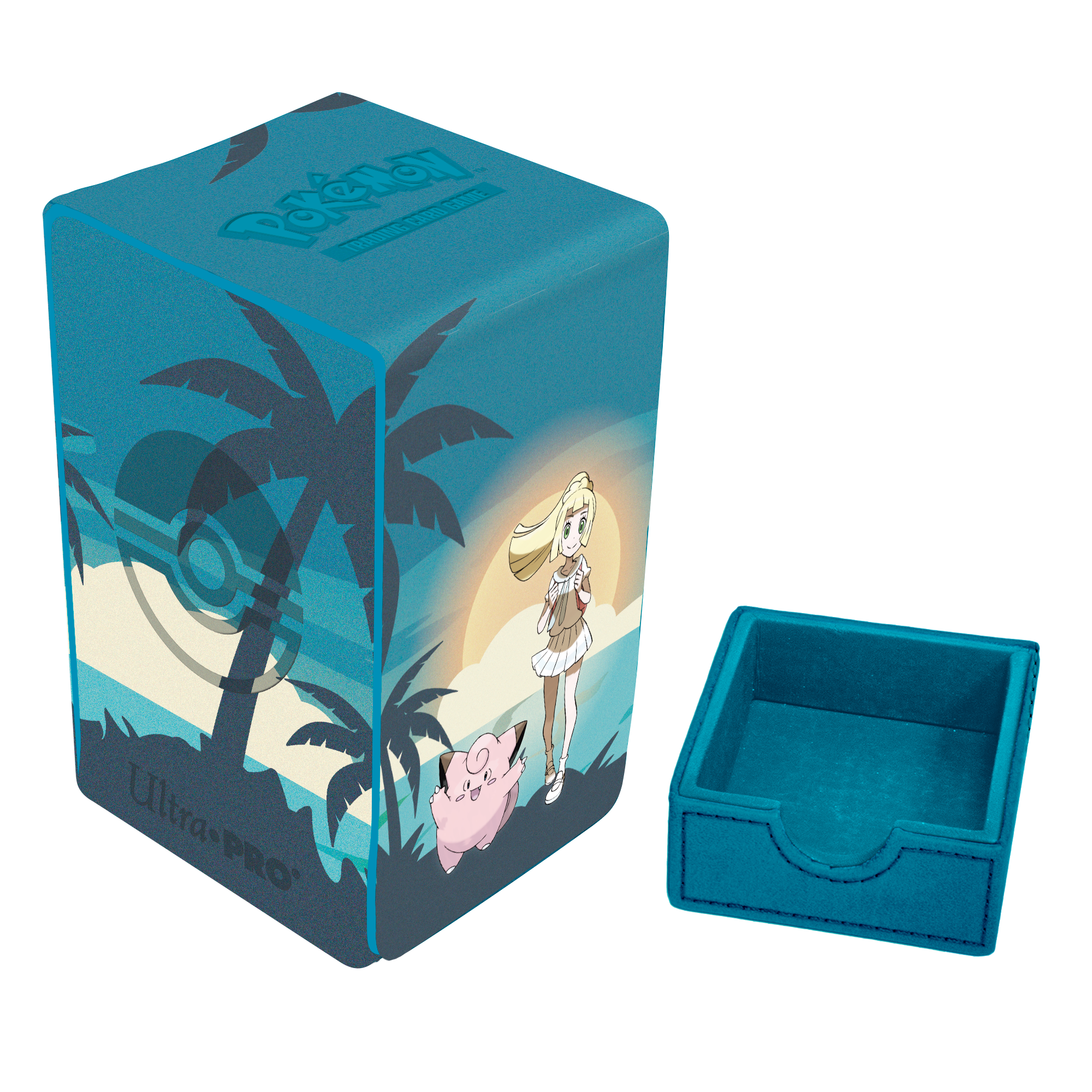 Ultra Pro | Lillie and Clefairy | Alcove Tower Deck Box