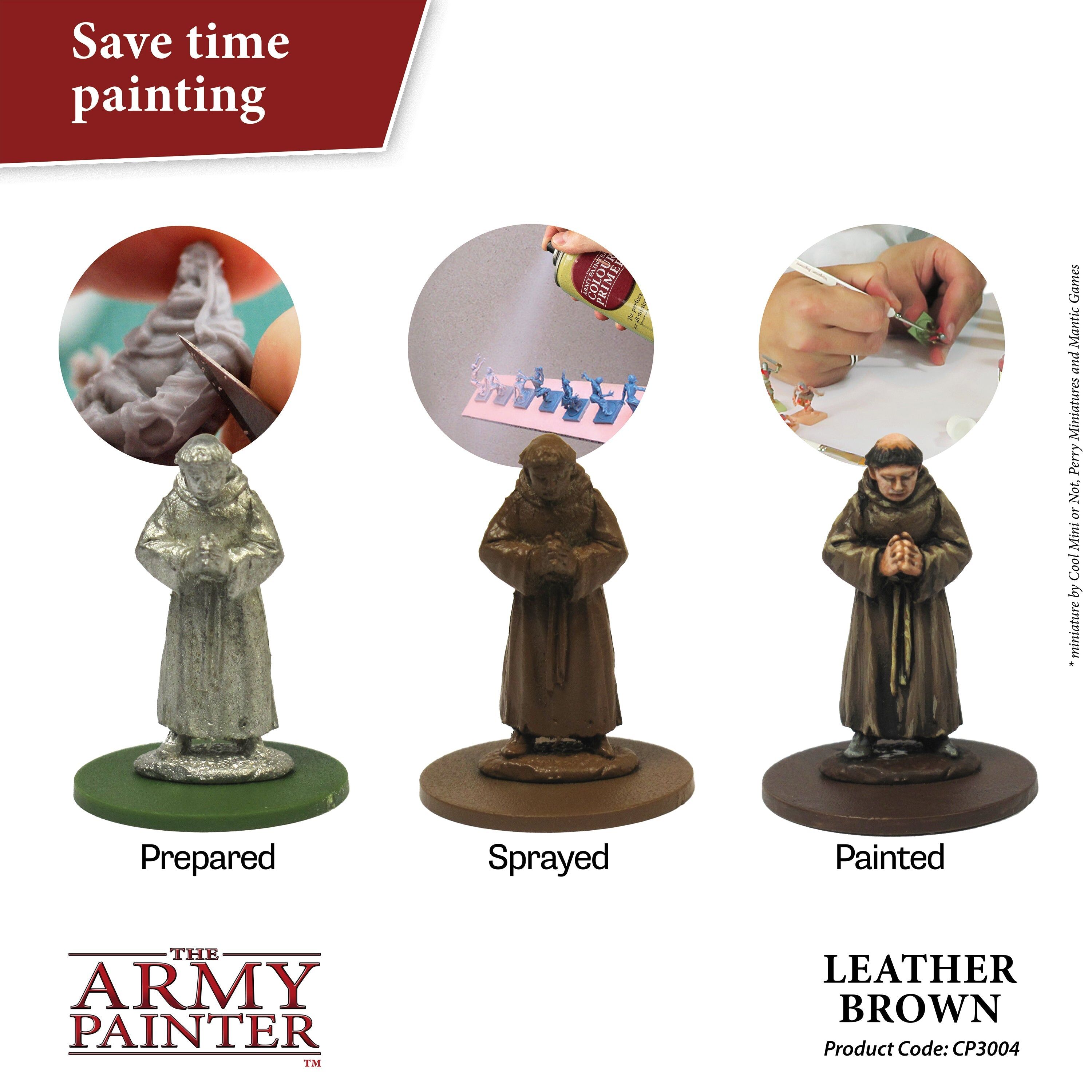The Army Painter - Leather Brown - Colour Primer