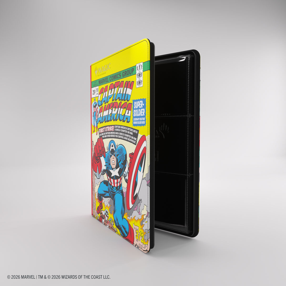 Gamegenic | Marvel Super Heroes - Captain America/Black Panther | Binder 18-Pocket