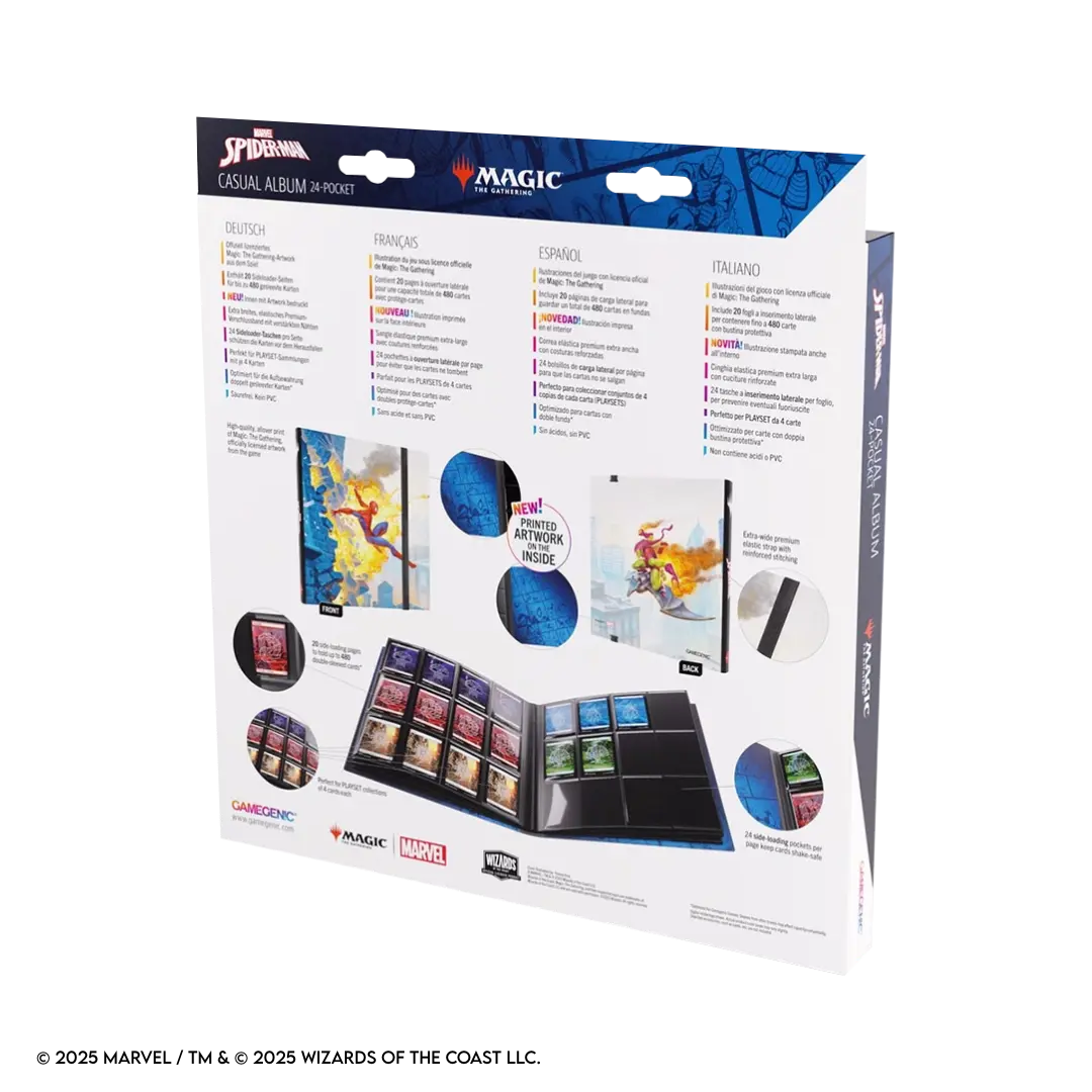 Gamegenic | Magic: The Gathering - Spider-Man / Green Goblin | Casual Album 24-Pocket