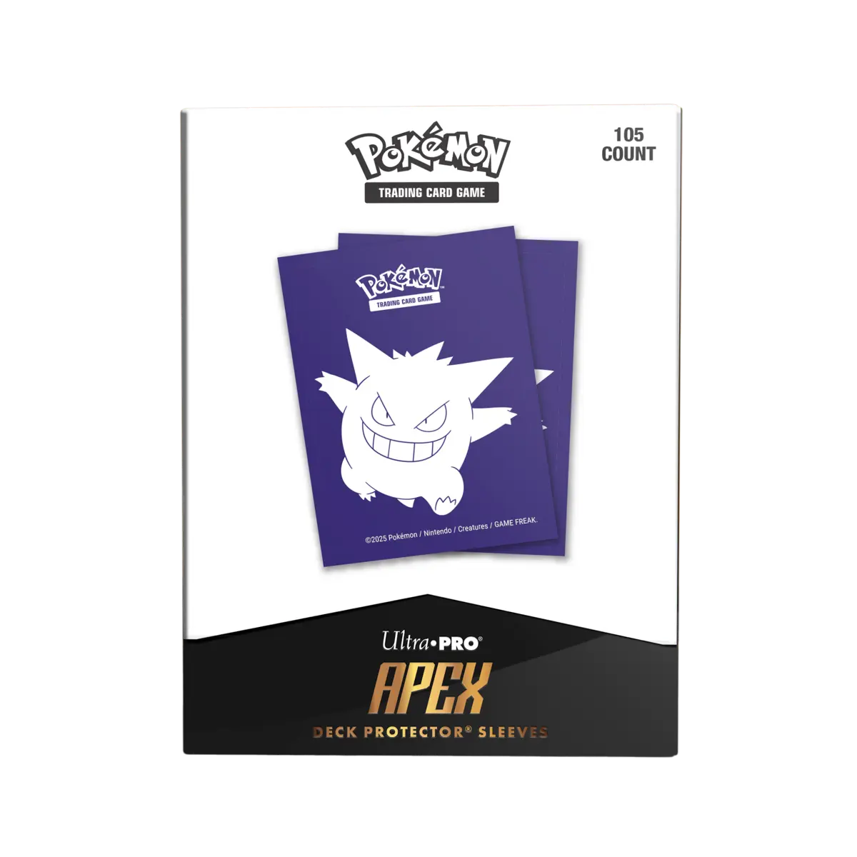 Ultra Pro: Gengar Elite 105ct Apex Deck - Protector Sleeves
