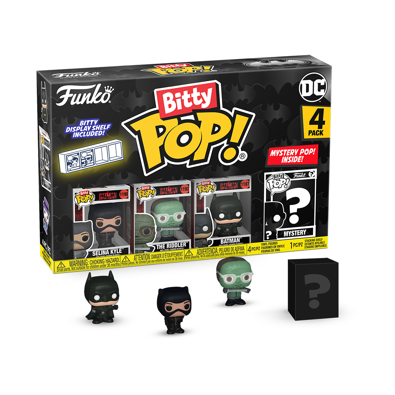 Bitty POP! 4-Pack | Catwoman | DC Comics