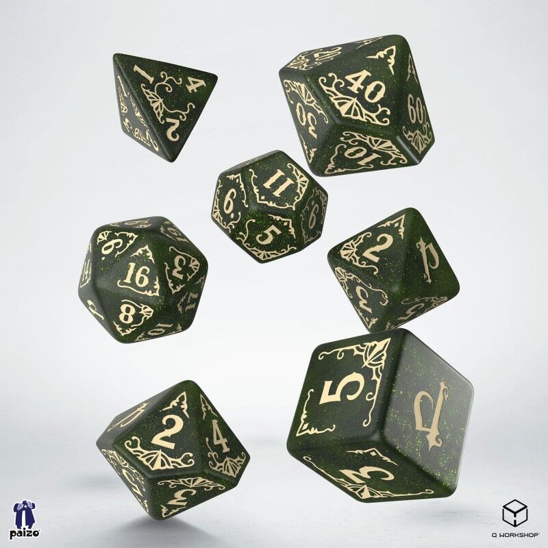 Q Workshop | Arcadia | Pathfinder Dice Set