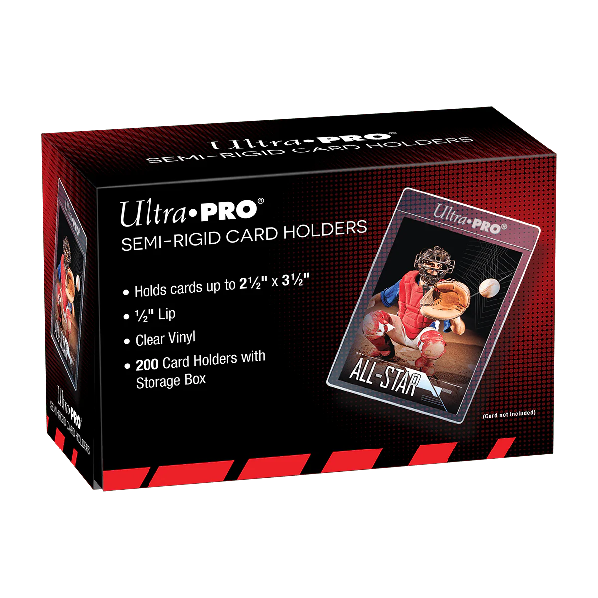 Ultra Pro - Semi-Rigid 1/2" Lip Sleeves 200ct