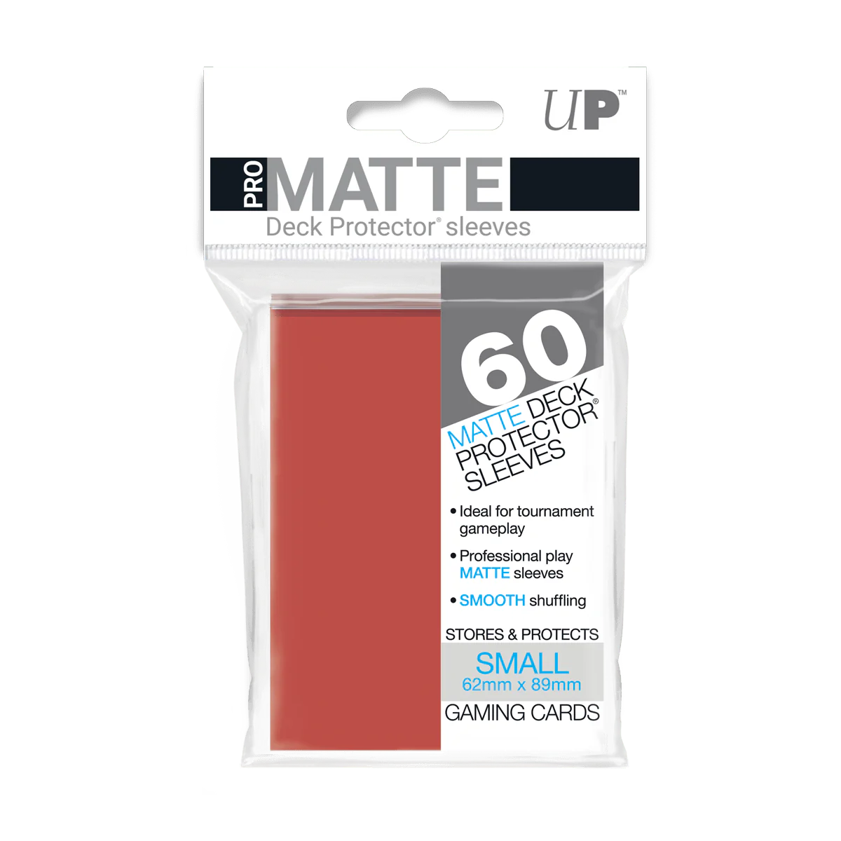 Ultra Pro - Pro-Matte Small Deck Protector Sleeves (60ct) Stil: Red