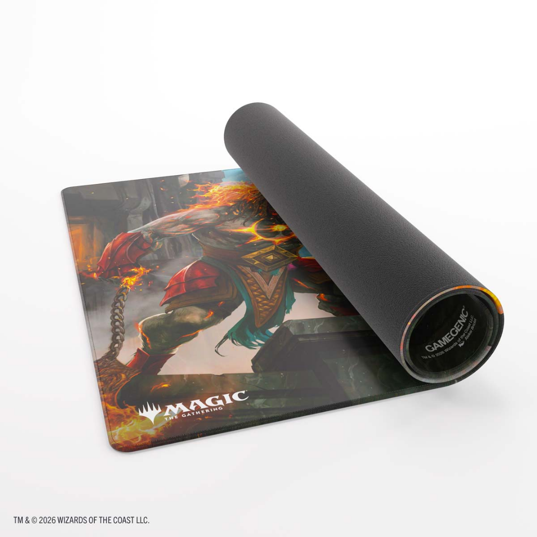 Gamegenic | MTG: Reality Fracture - Ajani, Path of Vengeance/Ajani, Counter Attack Leader | Shiny Playmat