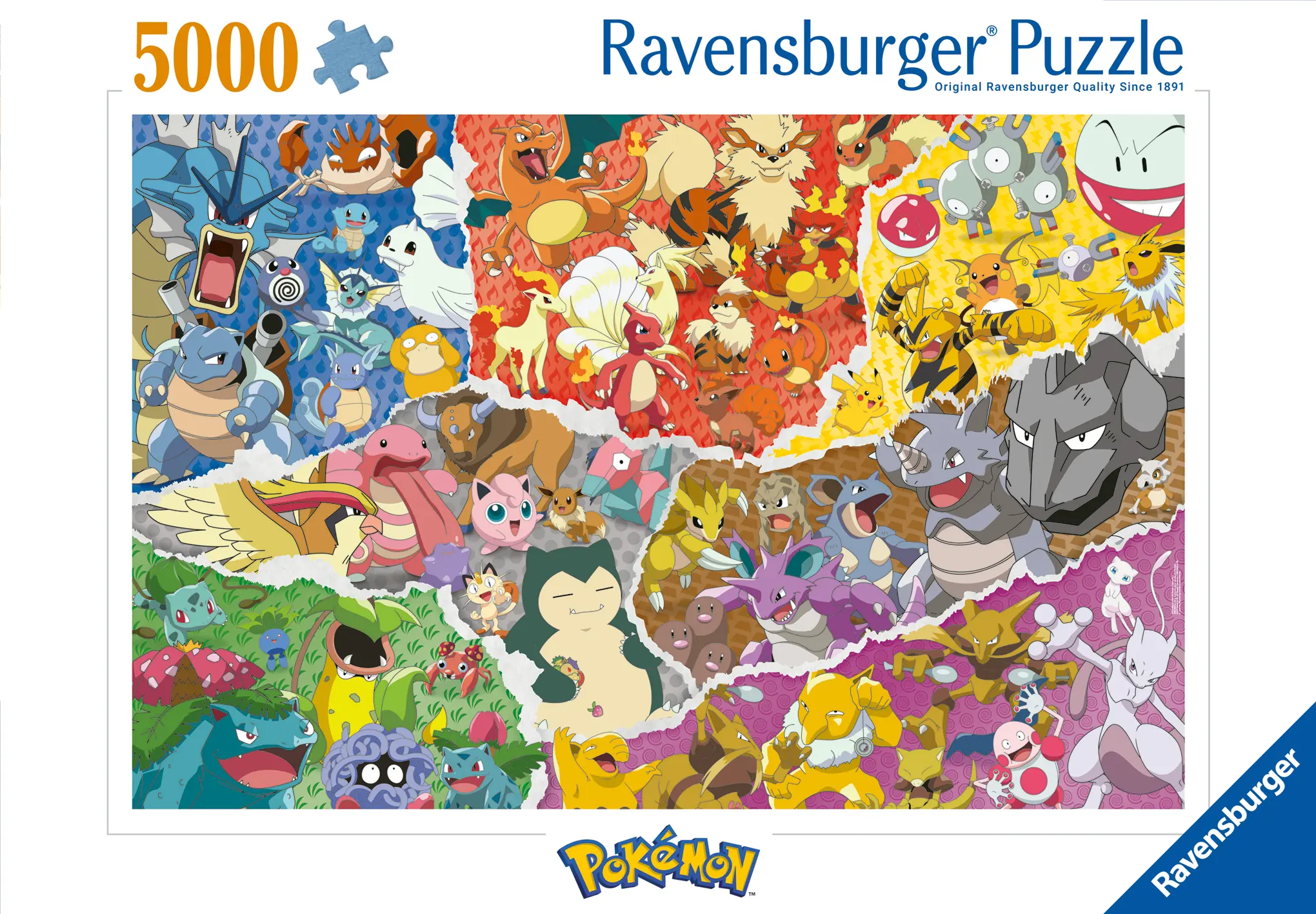 Ravensburger | Pokémon Allstars | 5000 Teile Puzzle