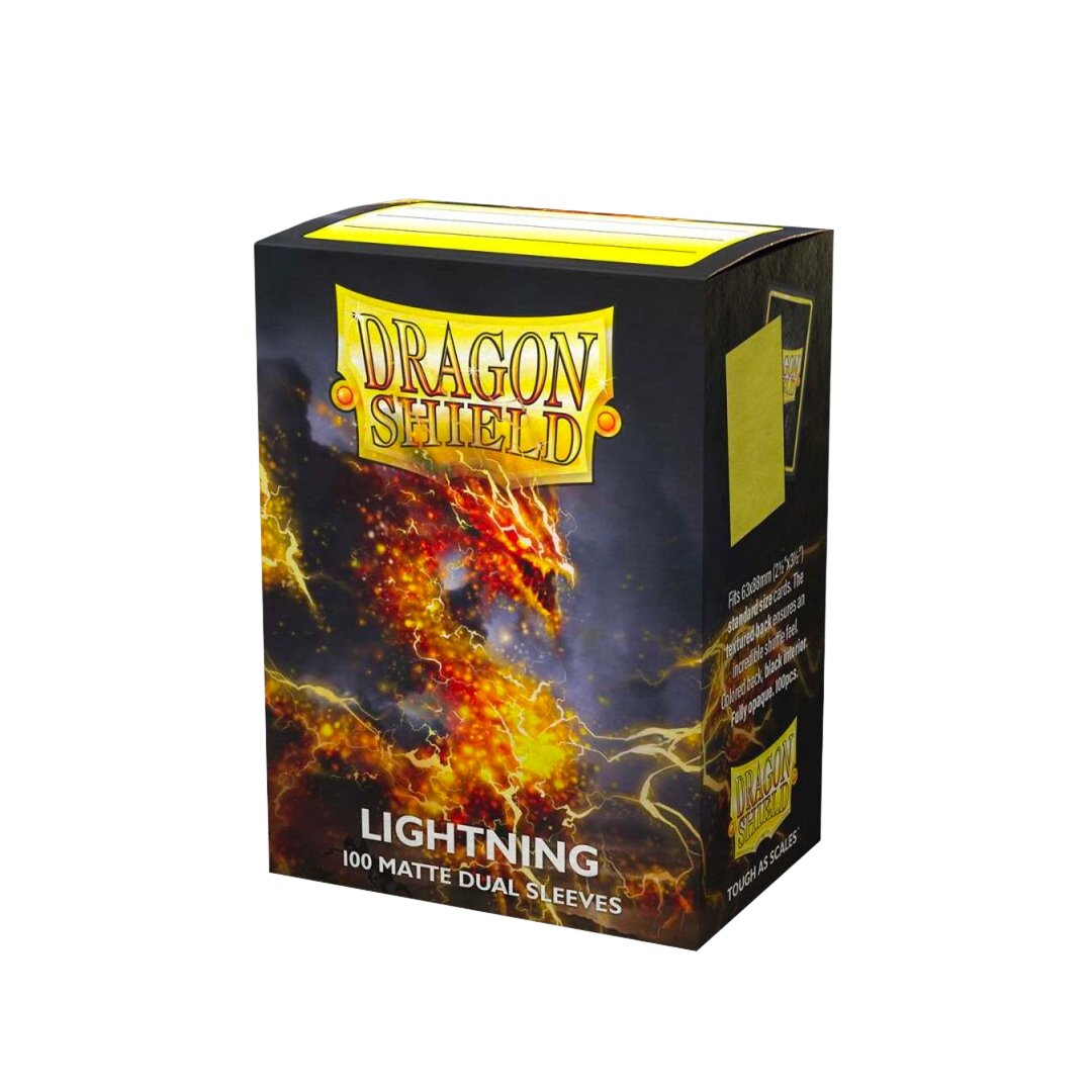 Dragon Shield: Lightning - Matte Dual Sleeves - Standard Size