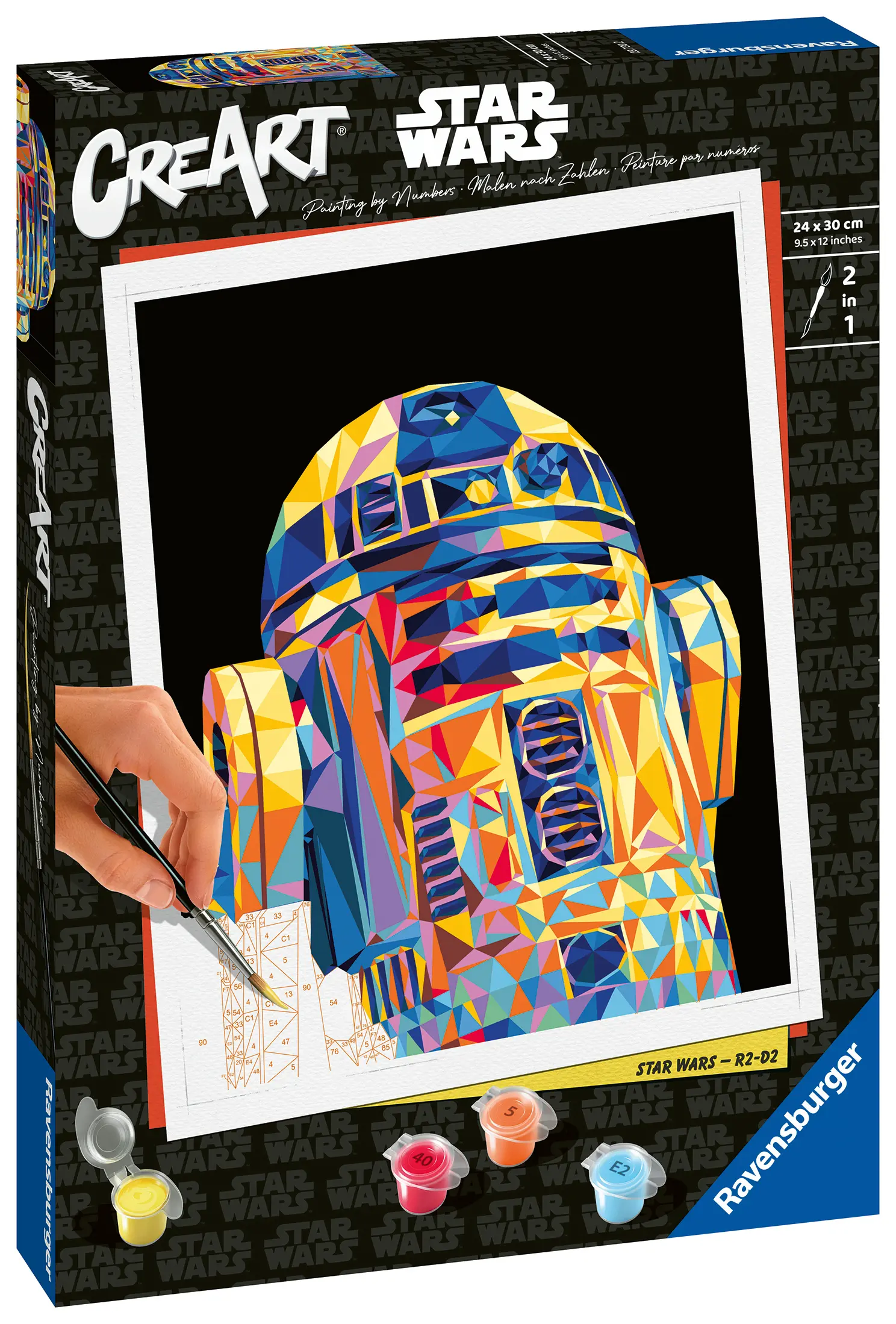 Ravensburger | Star Wars R2-D2 | CreArt Malen nach Zahlen