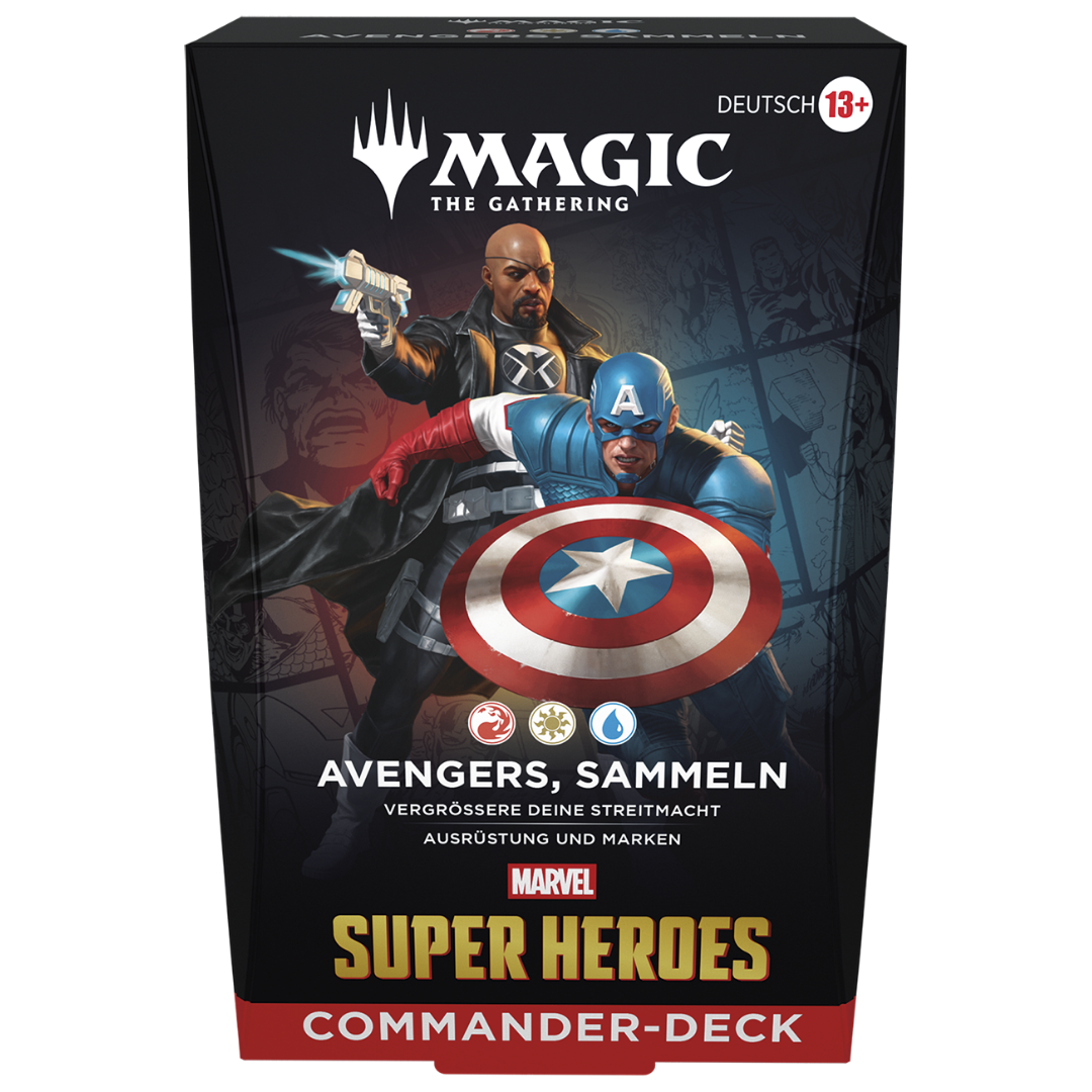 Magic: The Gathering | Marvel Super Heroes | Commander Decks (4) (DE)