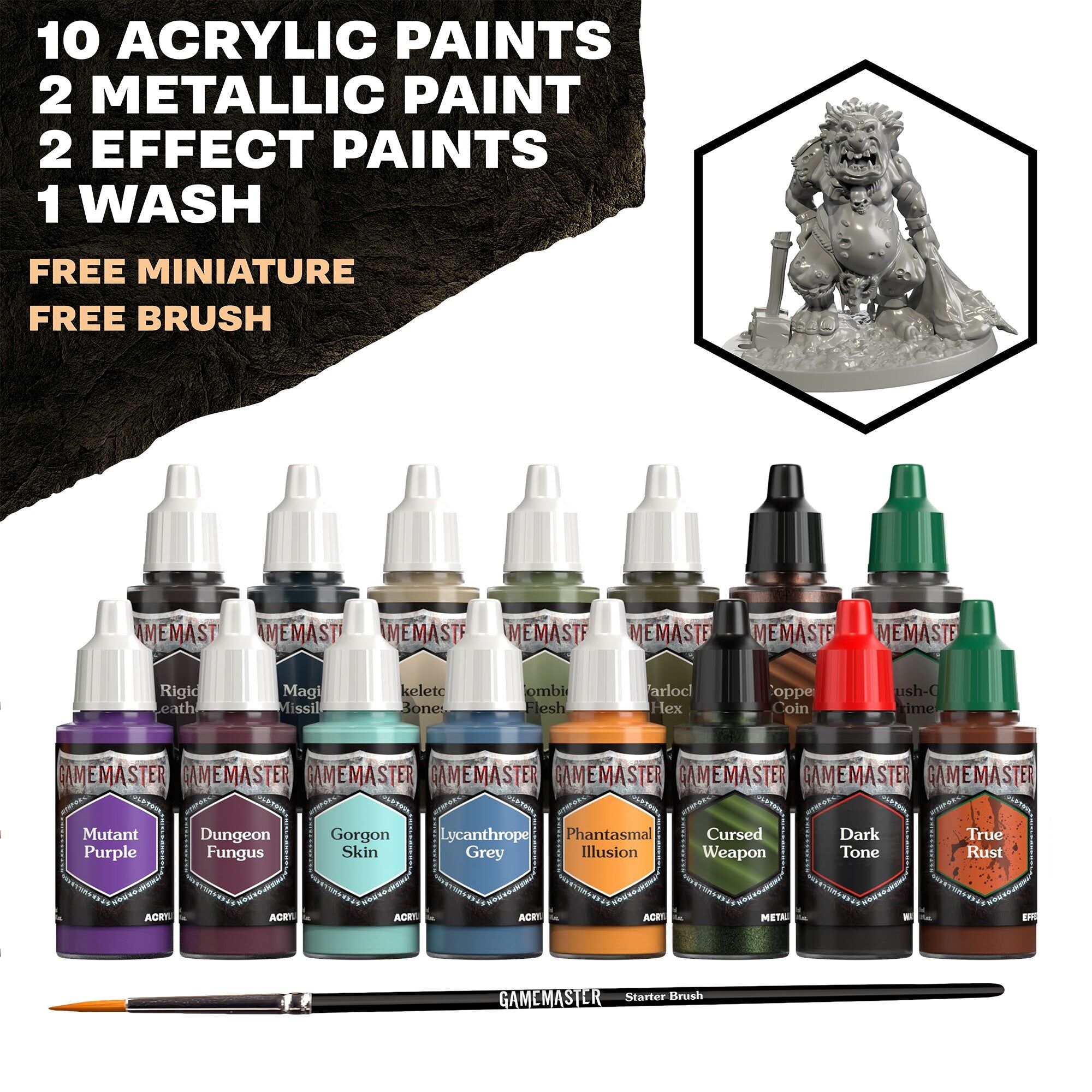GameMaster - Wandering Monsters - Role-Playing Paint Set