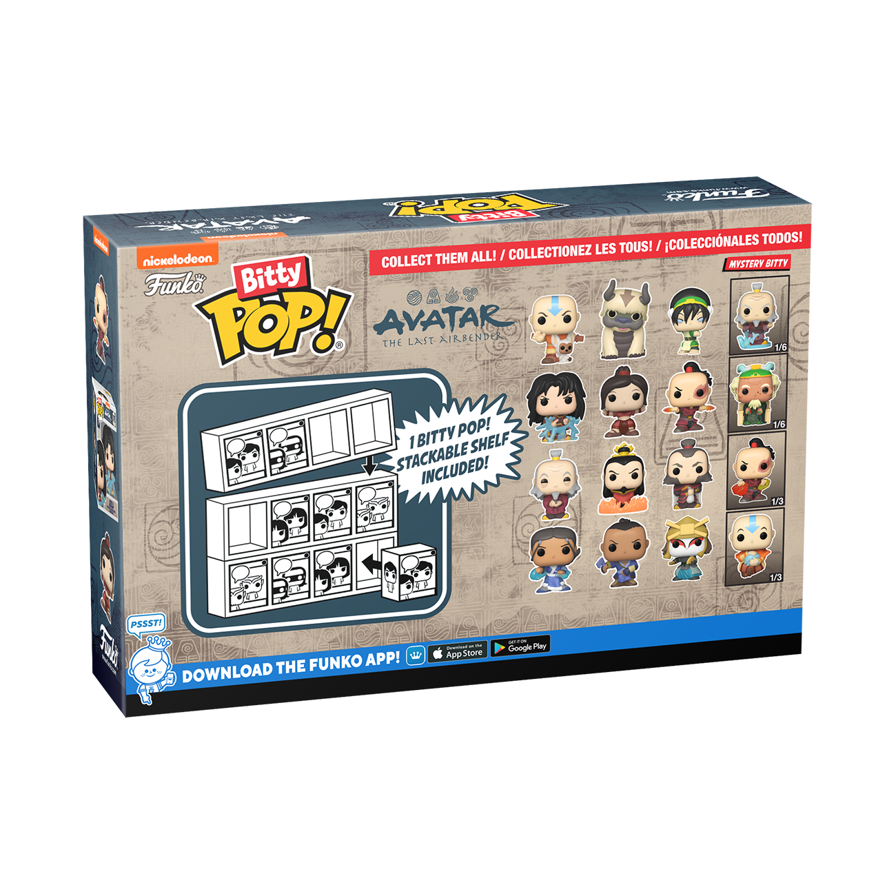 Bitty Pop!: Avatar The Last Airbender - 4-Pack Series 4