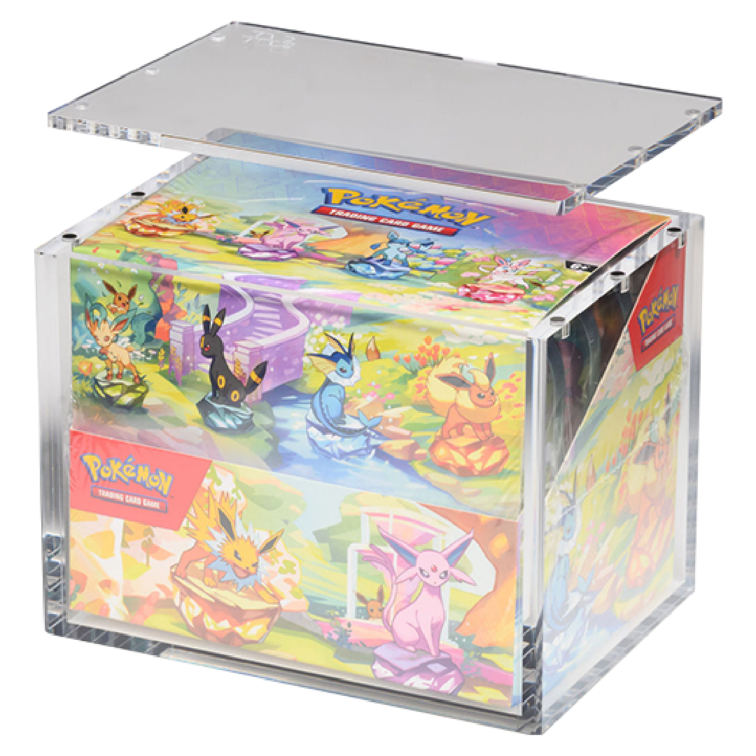 The Acrylic Box | Pokémon Mini Tin Display (8 Tins) | Acryl Case