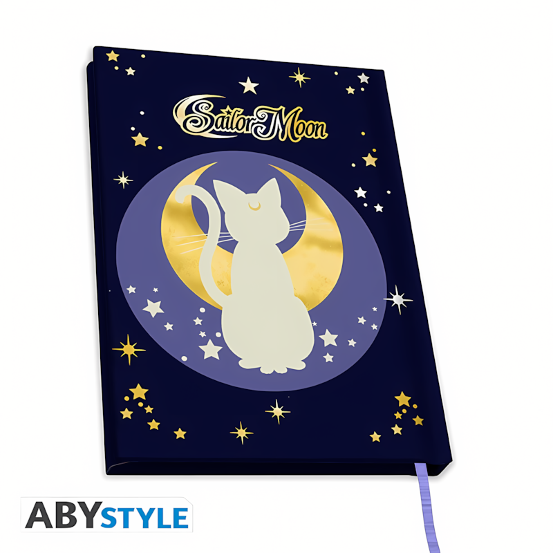 Abysse | Sailoor Moon | Luna & Artemis Premium A5 Notebook