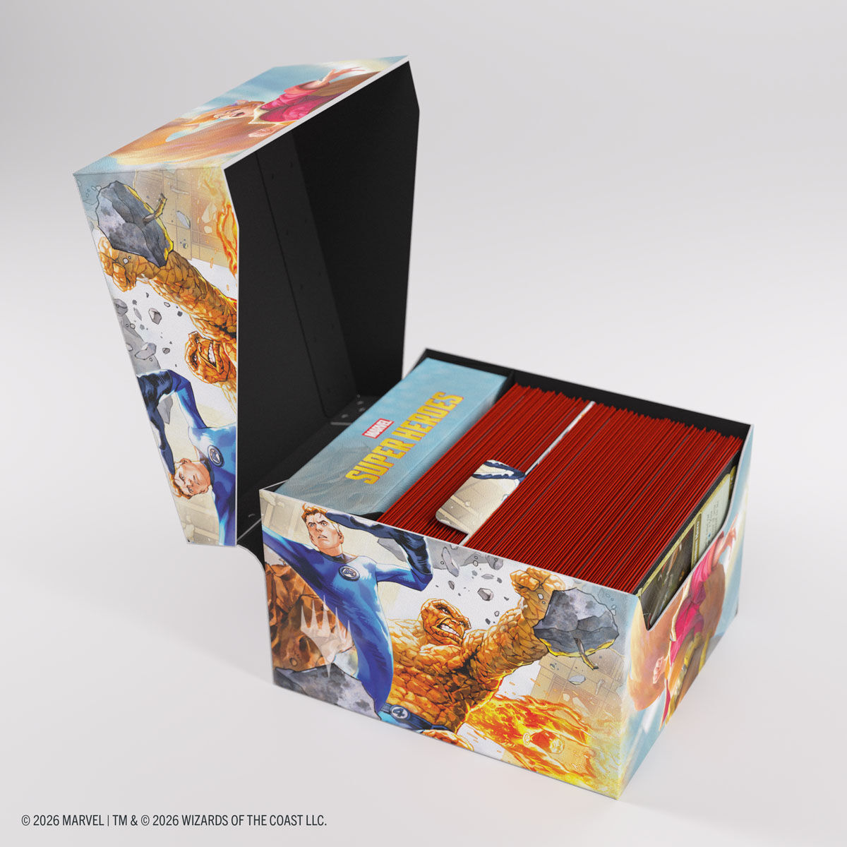 Gamegenic | Marvel Super Heroes - Fantastic 4/Go Nuts | Deckbox Soft 100+ XL
