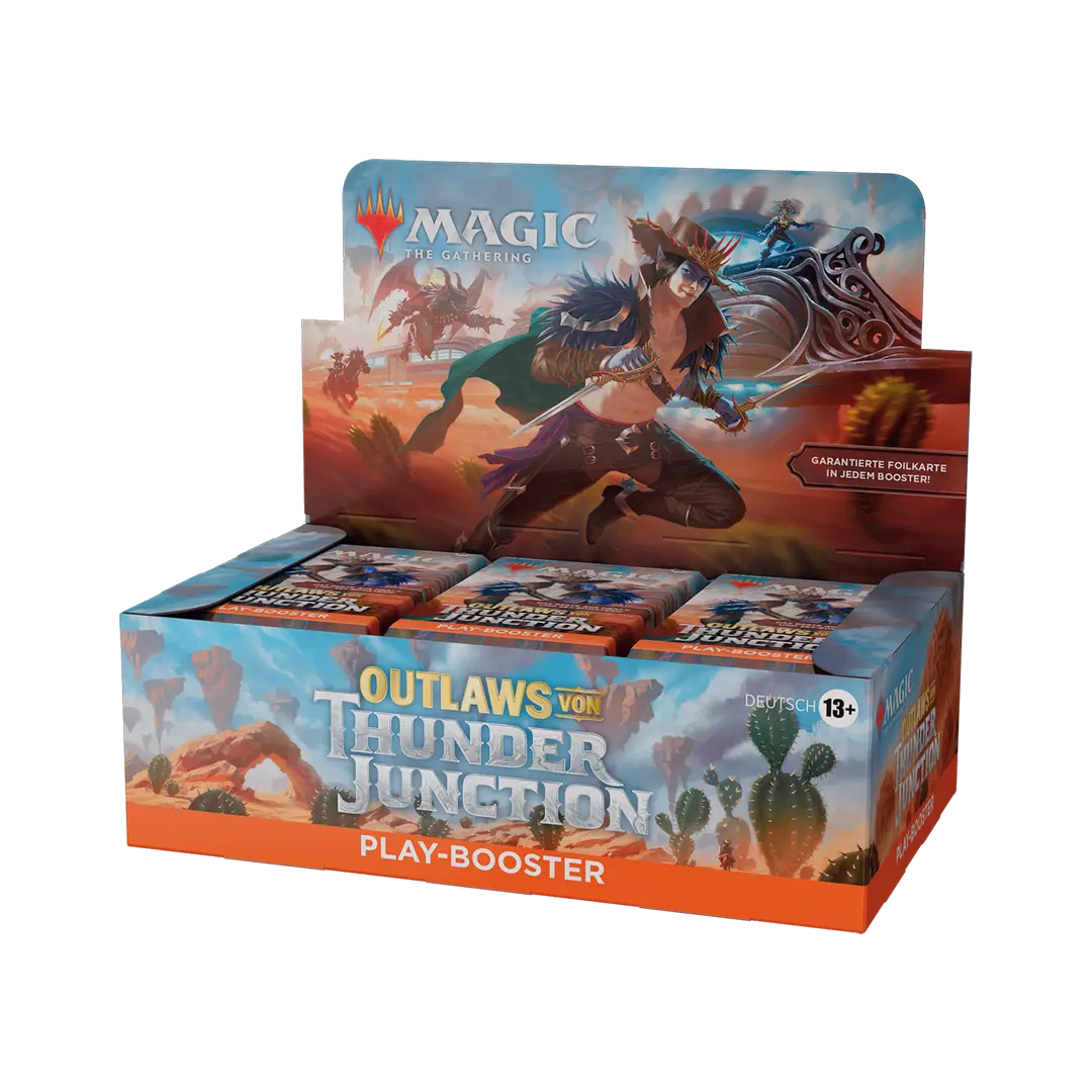 Magic: The Gathering | Outlaws von Thunder Junction | Play Booster Display (DE)