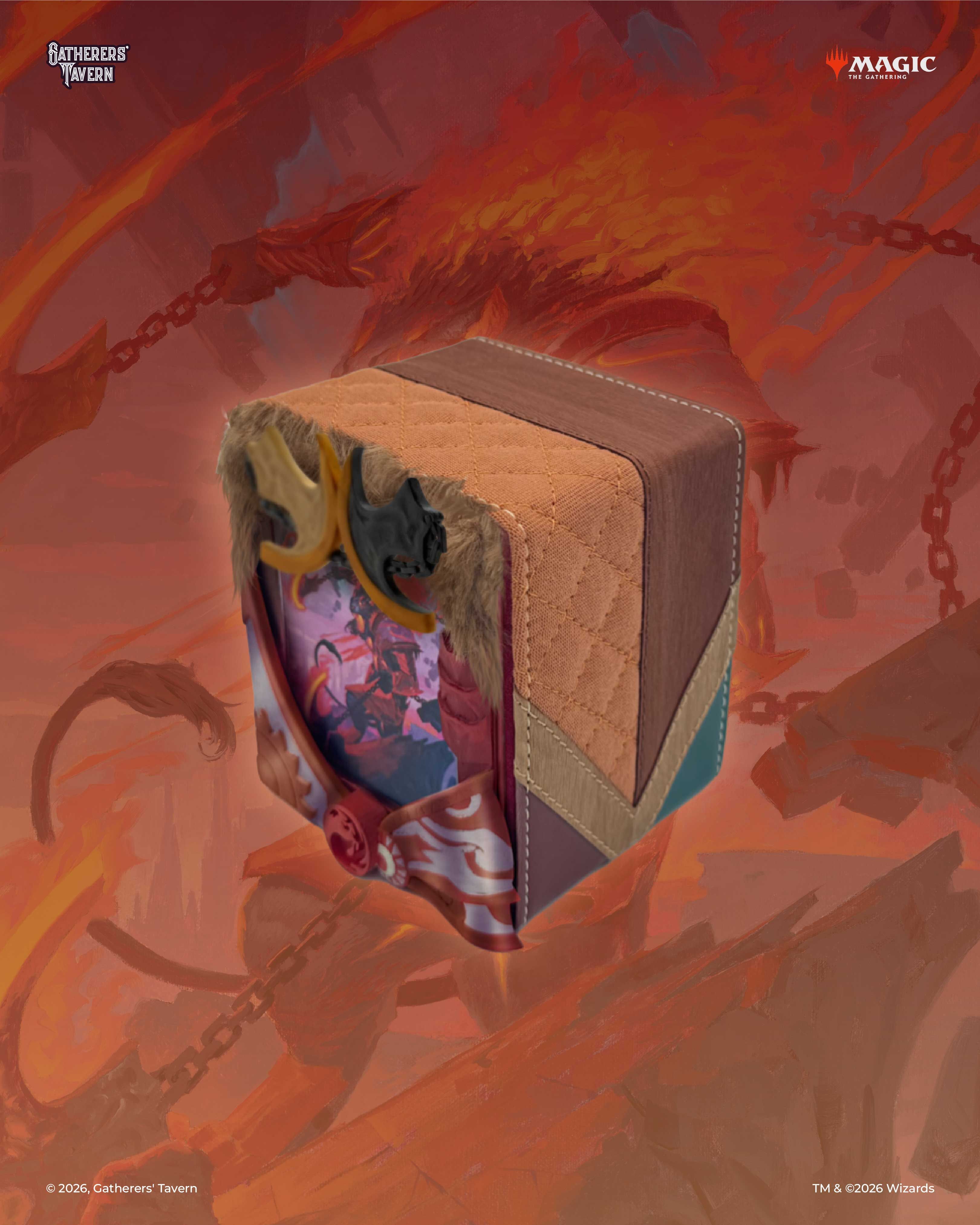 Gatherers' Tavern | Ajani Goldmane Fractured Reality | DOMARU Finest Deck Box