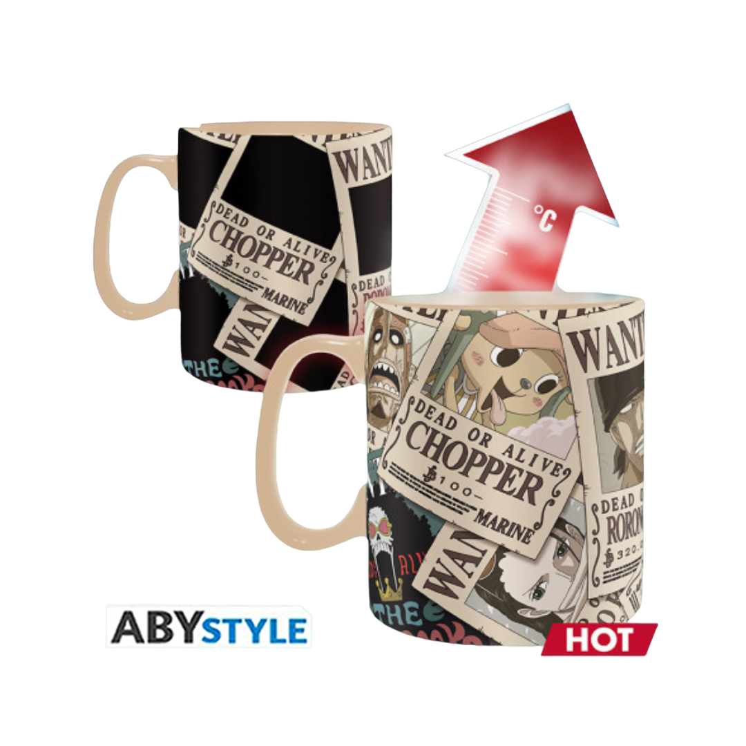 Abysse | One Piece Wanted | Mug Heat Change (460 ml)