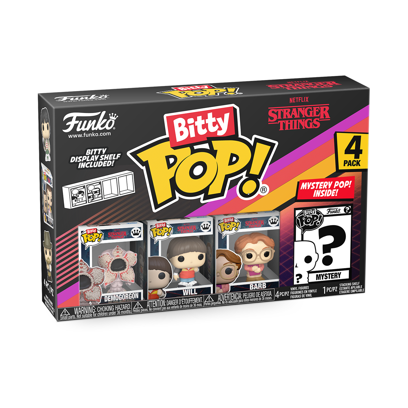 Bitty POP!: Demogorgon (4-Pack) - Stranger Things