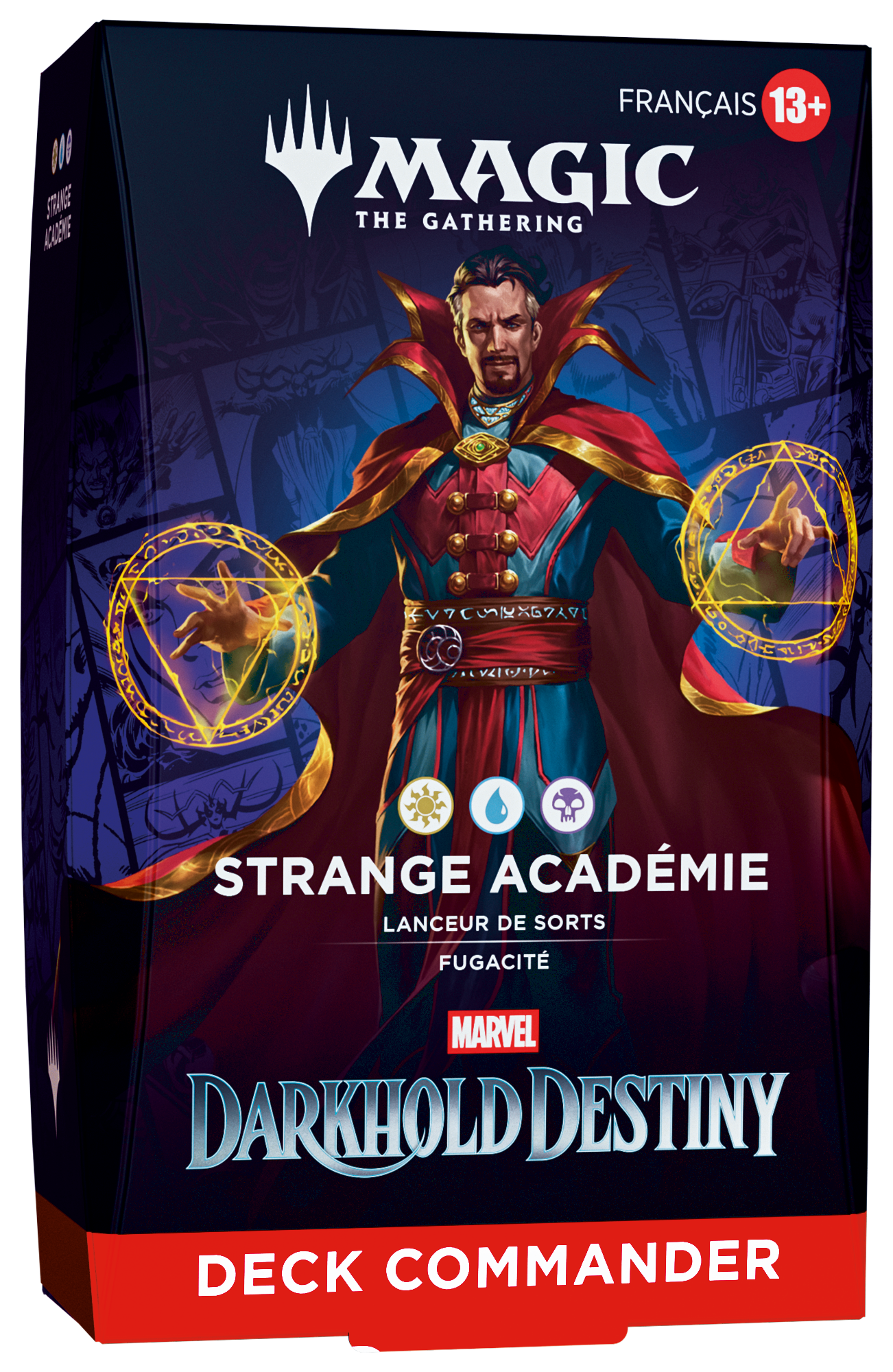 Magic: The Gathering | Marvel Darkhold Destiny | Commander Deck Display (4 Stk.) (FR)