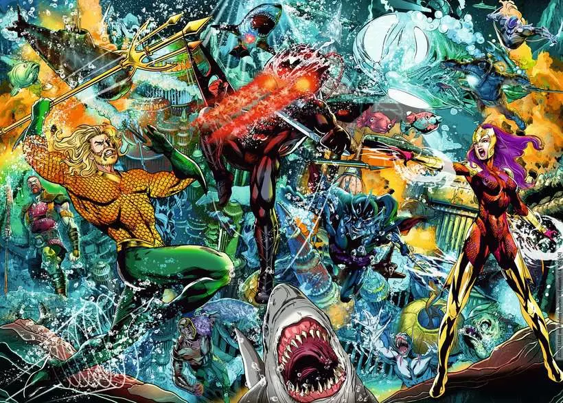 Ravensburger | Justice League Aquaman | 1000 Teile Puzzle