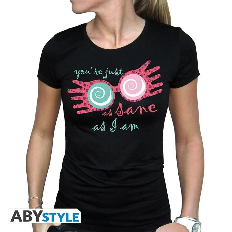 Abysse: Harry Potter - Basic T-Shirt Frauen (S) - Luna Lovegood