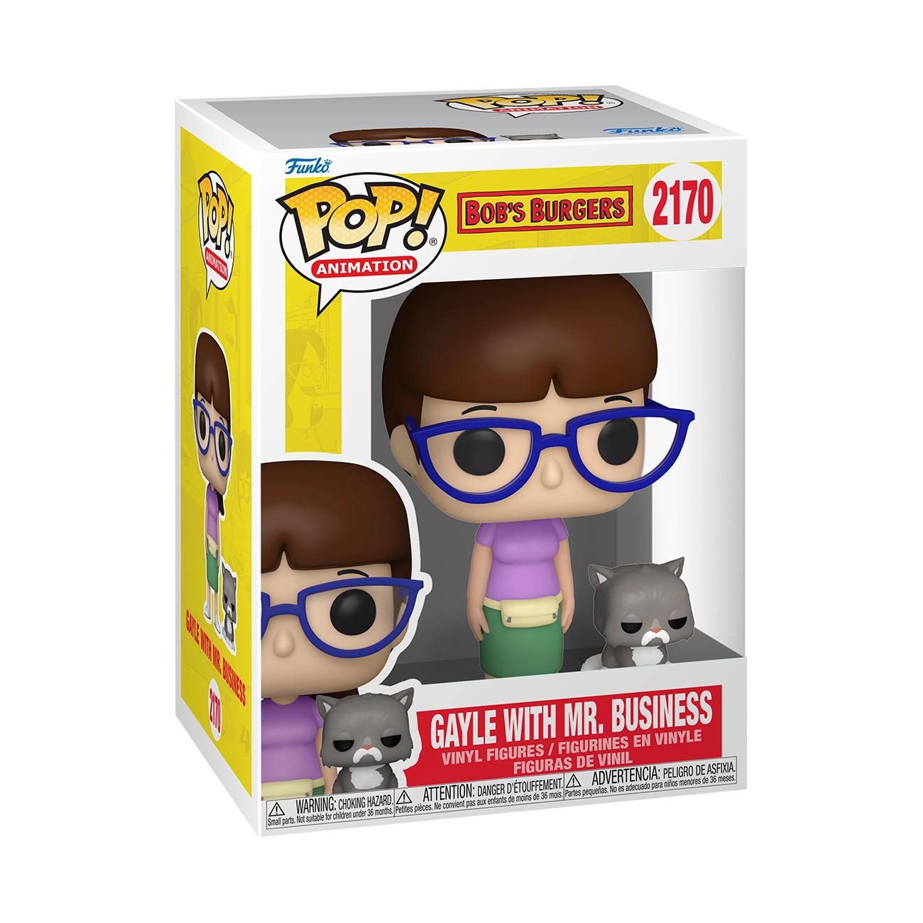 Pop! & Buddy: Gayle with Mr. Business - Bob’s Burgers