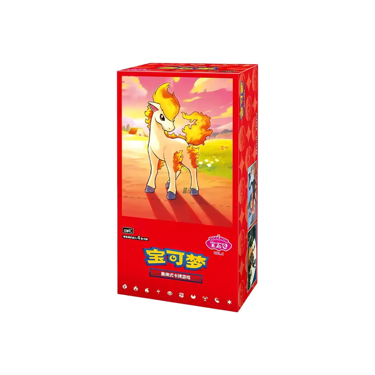 Pokémon TCG: Gem Pack Vol. 4 (CBB4C)Display CN