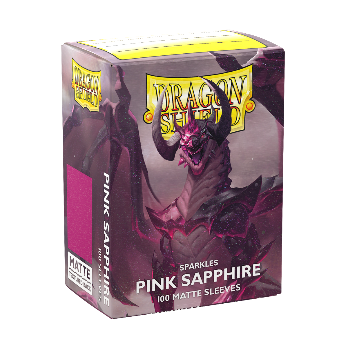 Dragon Shield | Pink Sapphire | Matte Sleeves Standard Size