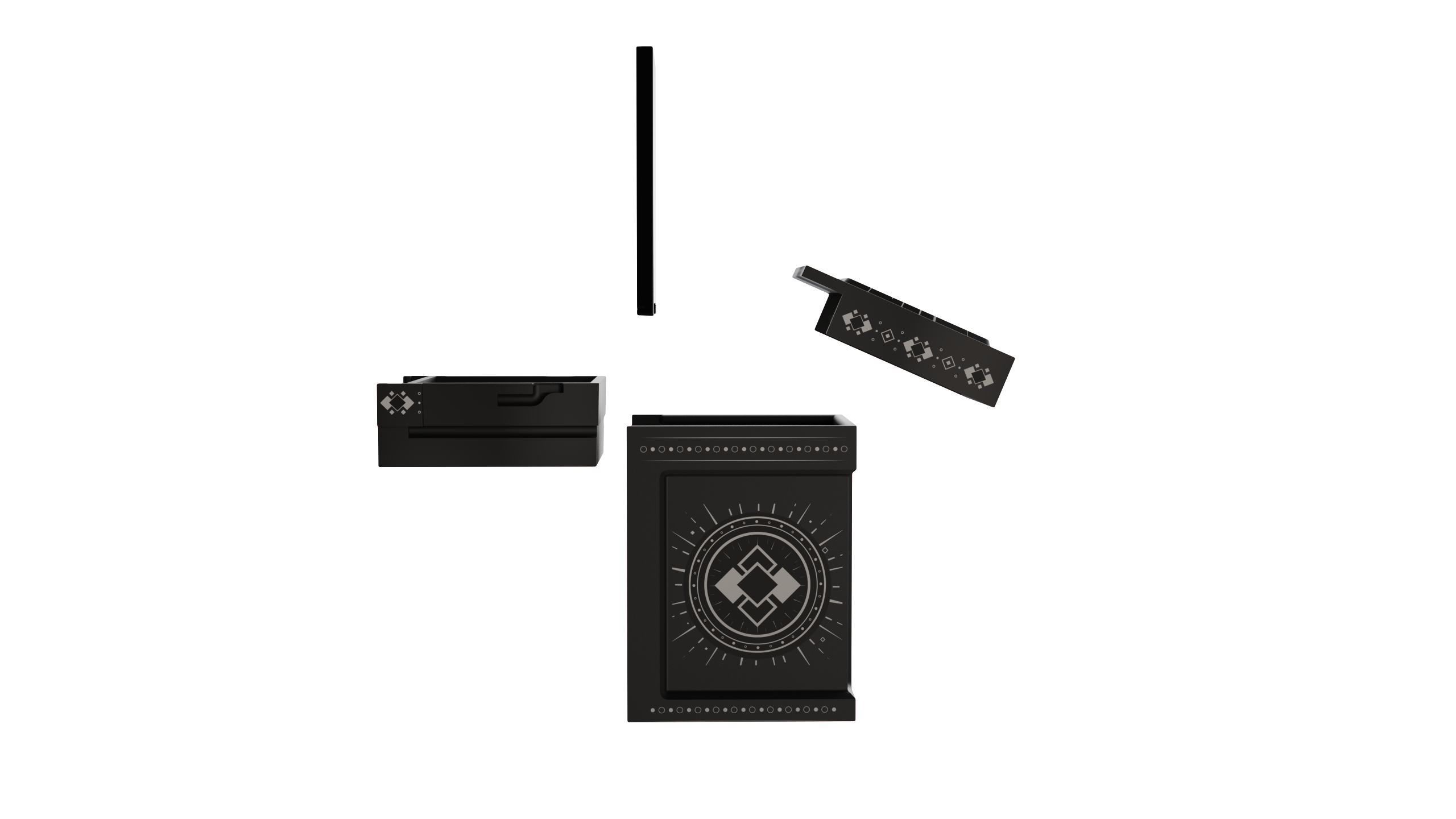 Ultra Pro | Obsidian ONE-TOUCH | Tower Deck-Box