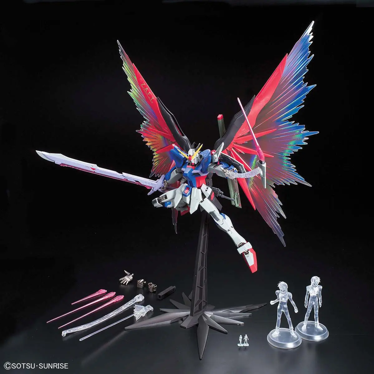 Bandai: MG Destiny Gundam (Extreme Blast Mode) - Mobile Suit Gundam SEED Destiny (1/100)