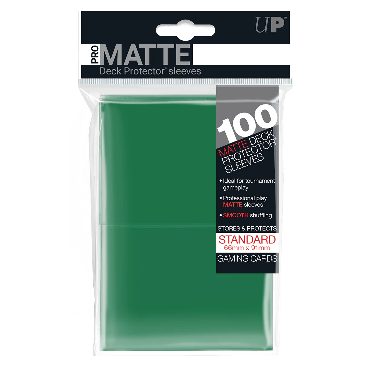 Ultra Pro - PRO-Matte 100ct Standard Deck Protector® Sleeves: Grün