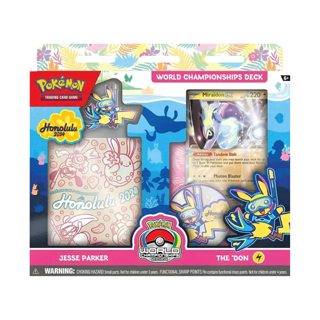 Pokémon TCG: World Championship Deck 2024 - Display (8 Stück) (EN)