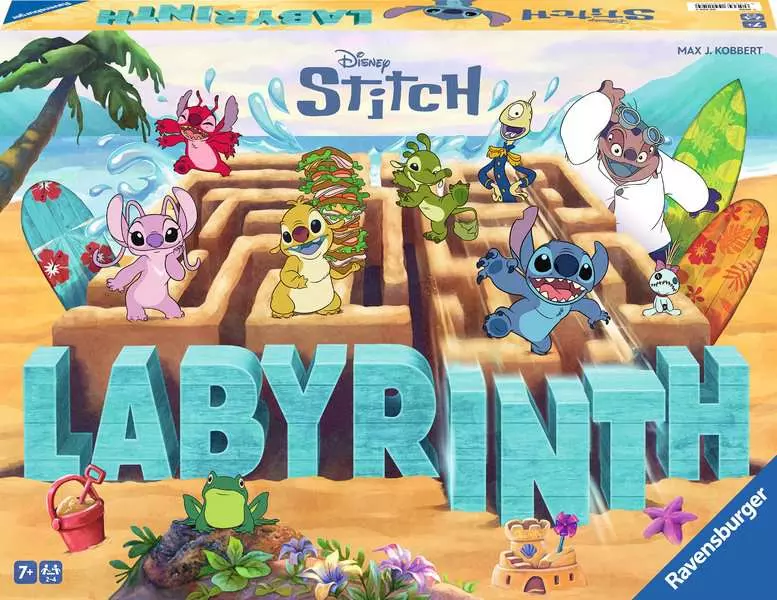 Ravensburger | Stitch Labyrinth | Gesellschaftsspiel