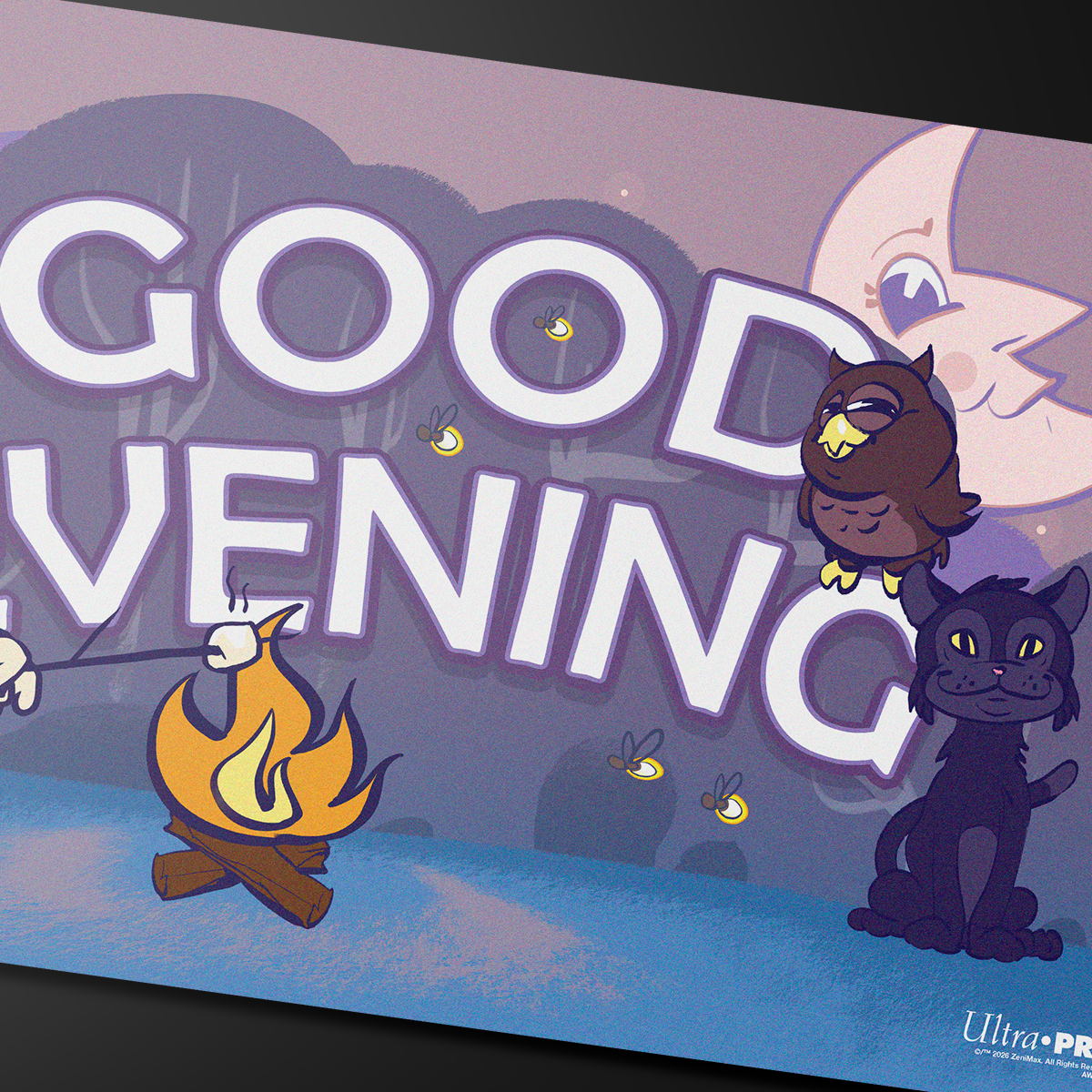 Ultra Pro | Fallout |  Vault Boy - Good Morning/Good Evening Double-Sided Playmat