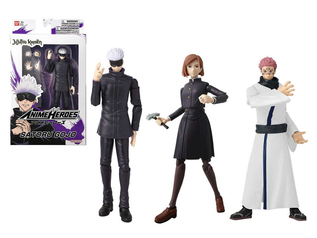 Bandai Toys | Anime Heroes - Jujutsu Kaisen Assortment (6 Stk) (17cm) | Jujutsu Kaisen