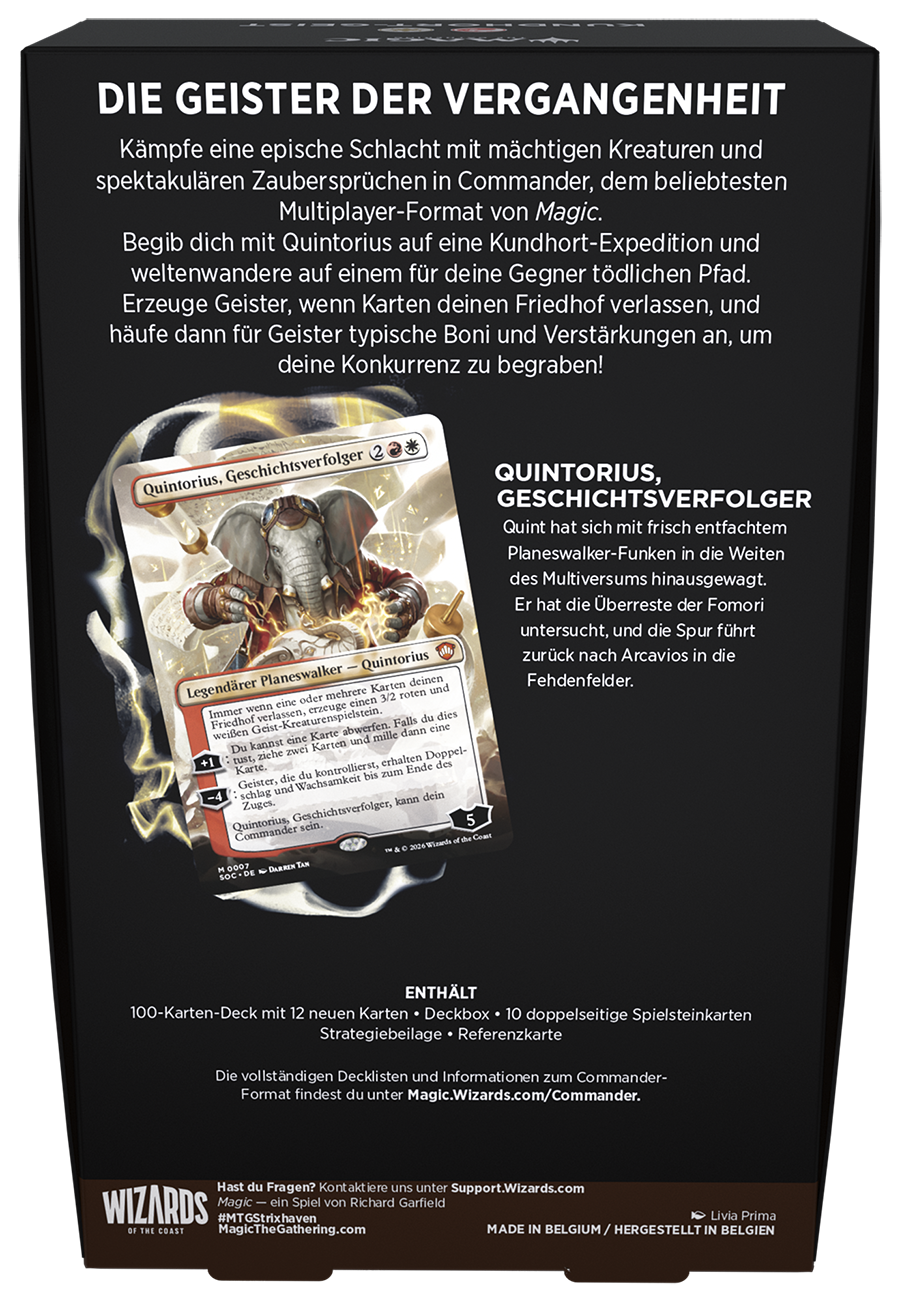Magic: The Gathering | Geheimnisse von Strixhaven | Commander Deck Bundle (DE)