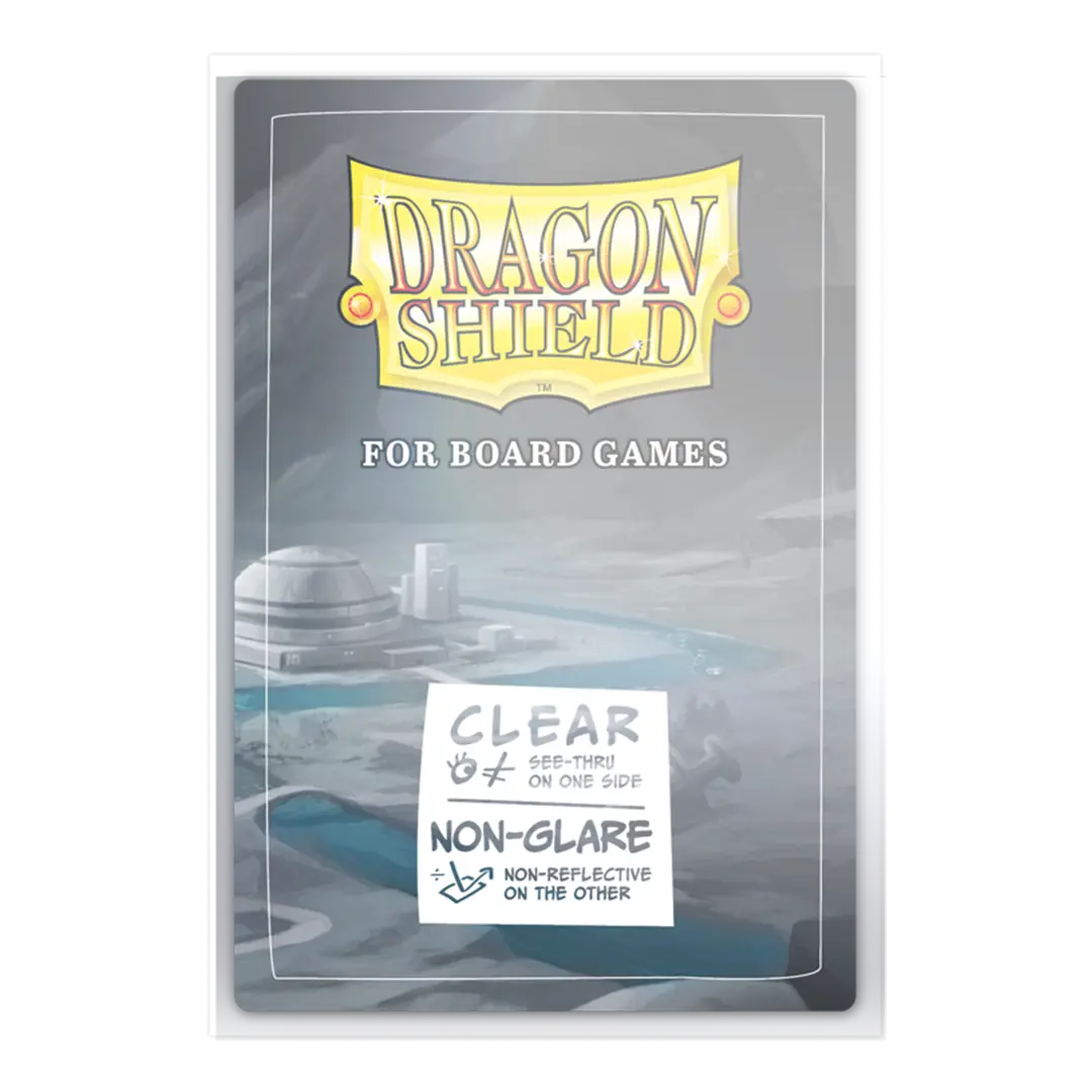 Dragon Shield: Oversize - Clear/Non-Glare - Board Game Sleeves